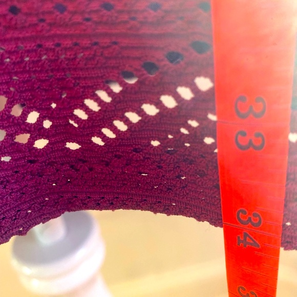 Magenta lace v neck dress 🩷 - Picture 13 of 14